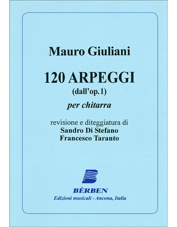 120 arpeggi dall'op.1 di Mauro Giuliani