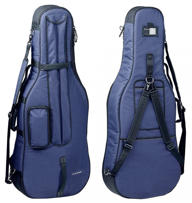 Custodia Gig-Bag per violoncello PRESTIGE, 3/4 blu