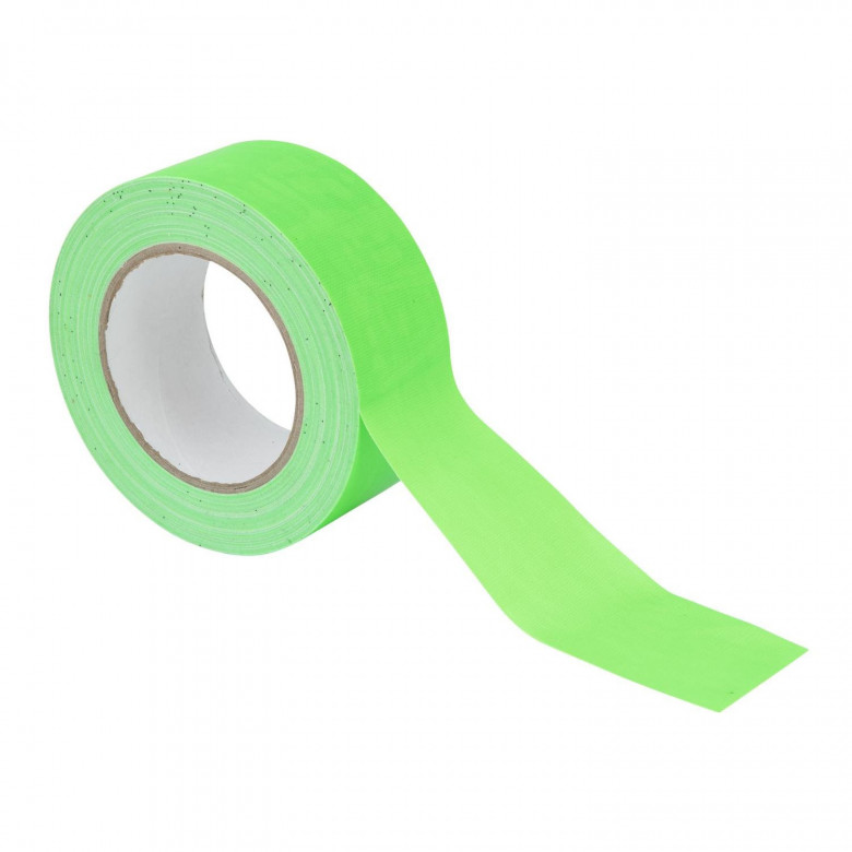 Gaffa Tape 50mm X 25m Verde Fluo UV - Reactive