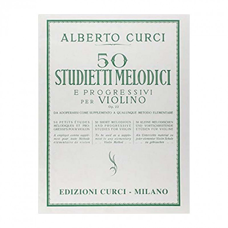 50 studietti melodici - Alberto Curci