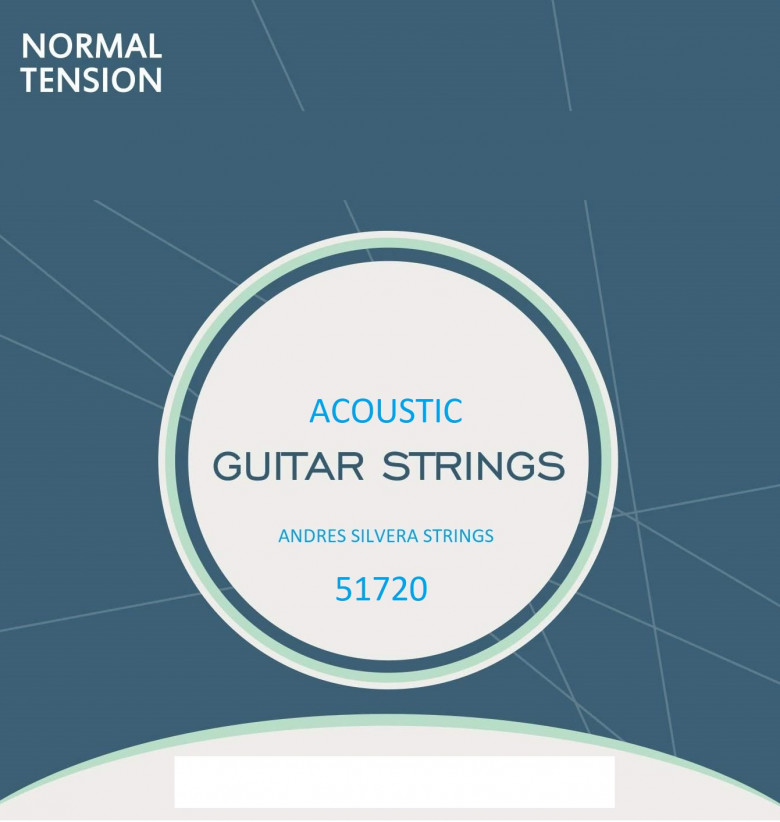 Andres Silvera corde per chitarra acustica 0.11-0.52 