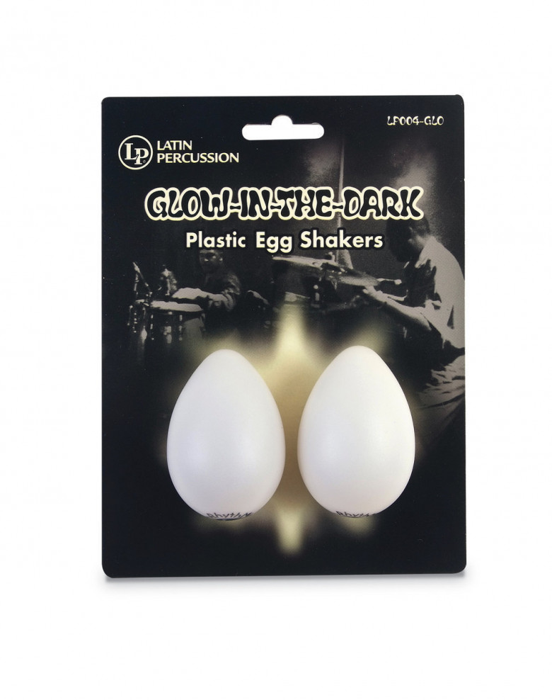 Shaker Egg, Shaker a Uovo  Glow in the dark, Eggshaker, 1 paio,Latin Percussion,Latin Percussion