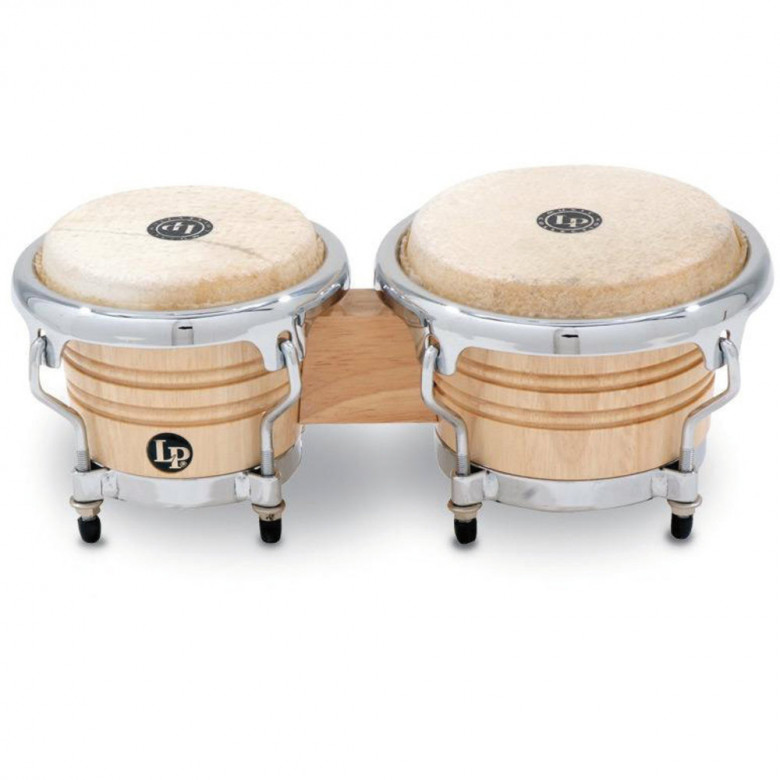 Bongos Mini Tunable, Natural,Latin Percussion,Latin Percussion