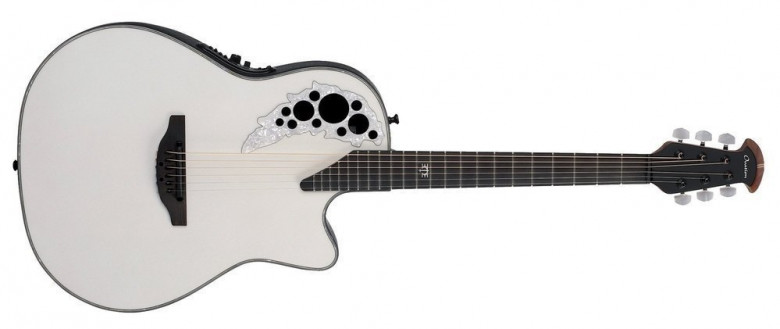 Ovation 2078ME-6P Pearl White