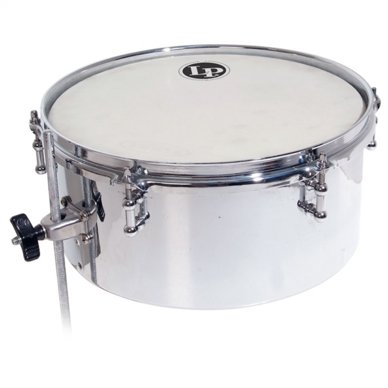 Latin Percussion Timbali Drum Set Timbales 12" - Chrome
