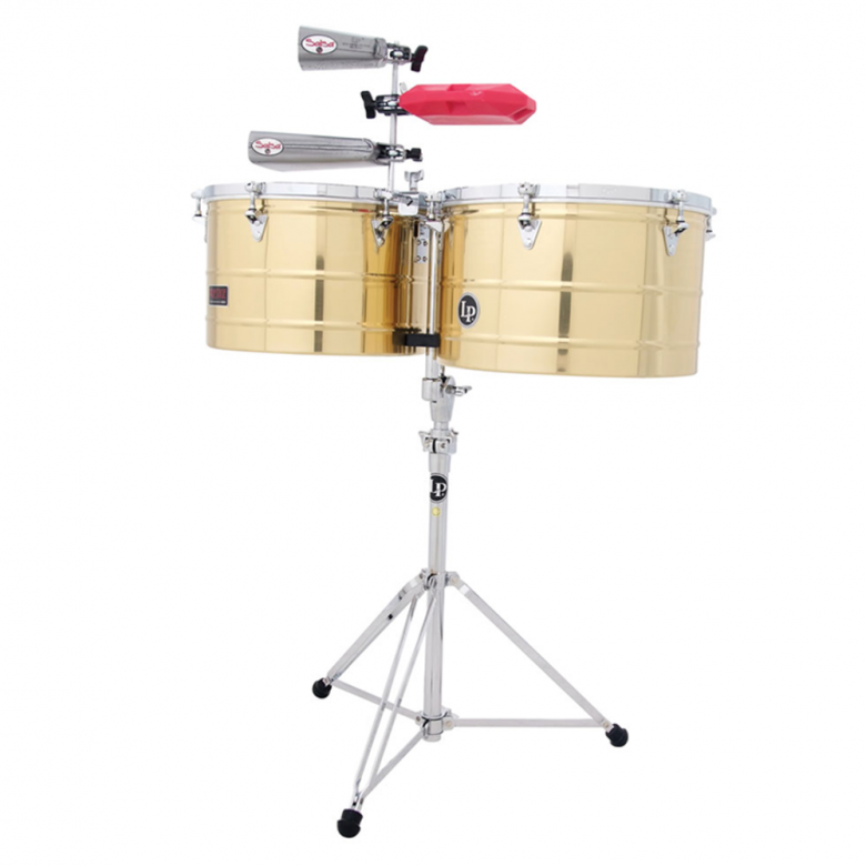 Timbali Prestige Thunder Timbs, Stainless Steel,Latin Percussion,Latin Percussion