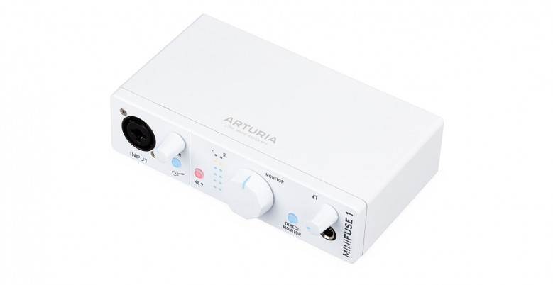 Arturia MiniFuse 1 scheda audio portatile | White