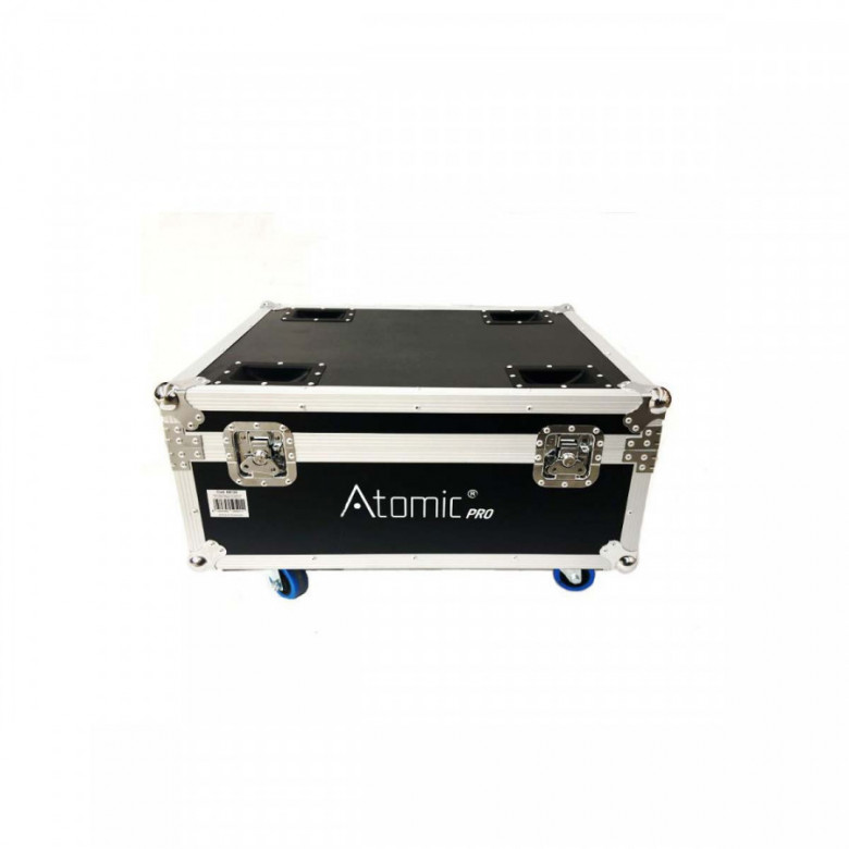 Atomic Pro flightcase per 10 spot 1606 RGBWA-UV IP65