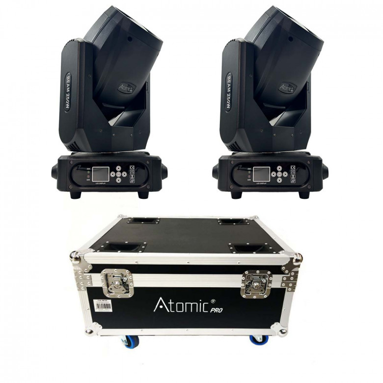 Atomic Pro Probeam 8R - 2 teste mobili con case