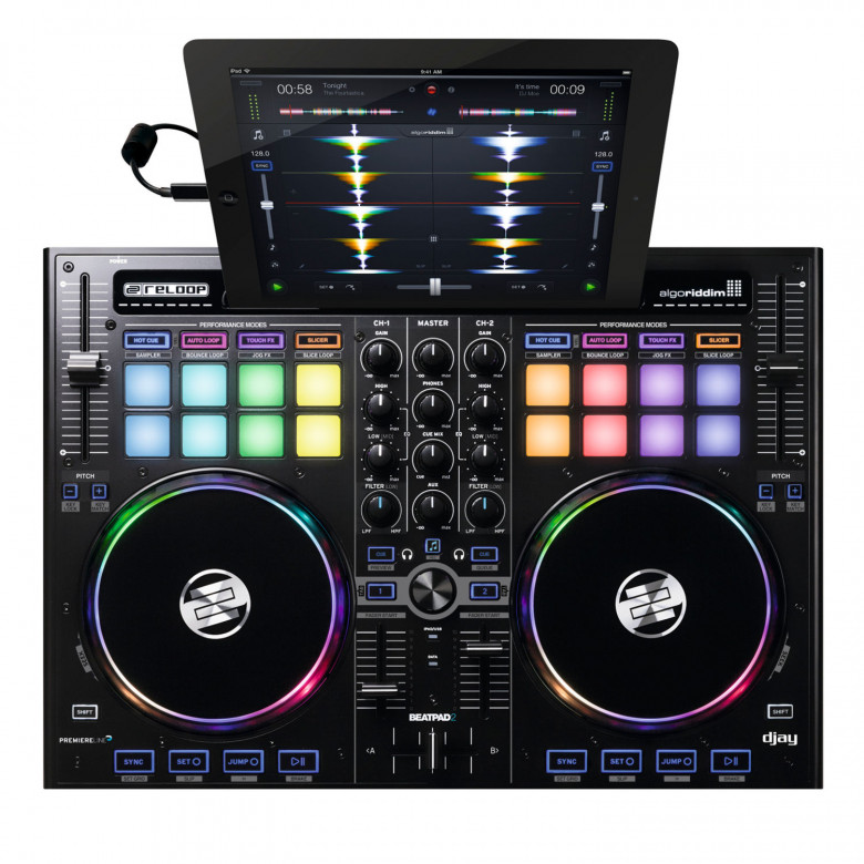 Reloop BeatPad2 Professional DJ controller for iPad, Mac/PC and Android 