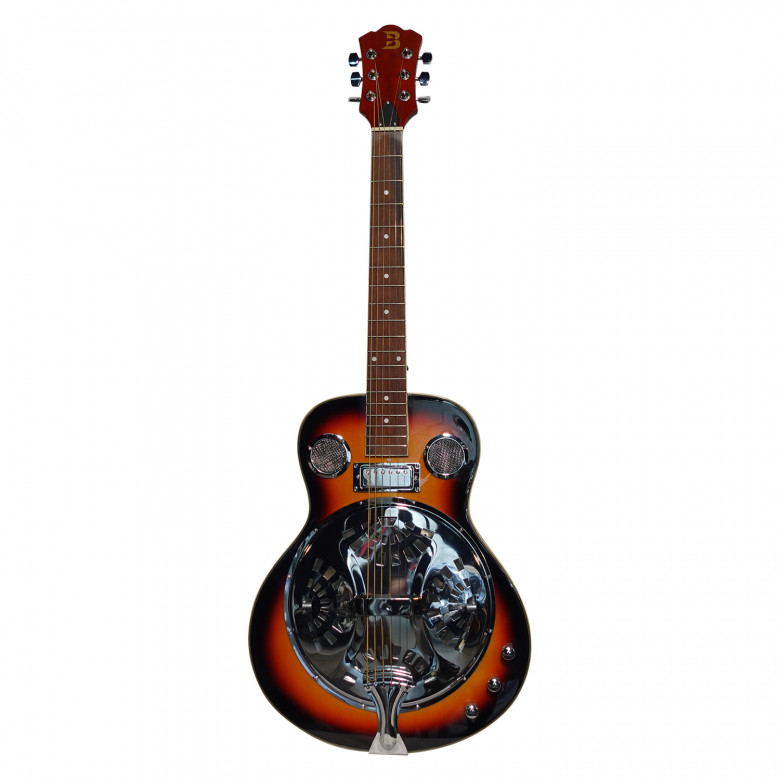 Bryce Dobro1 EQ chitarra Elettroacustica Resonator | Sunburst