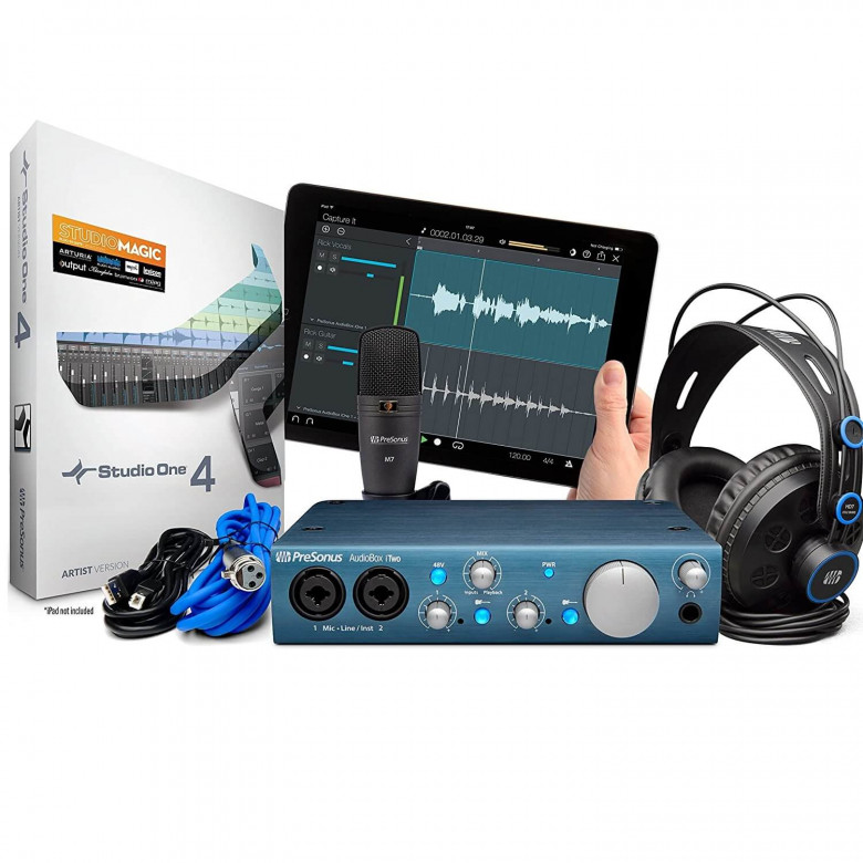 Scheda Audio PRESONUS Audiobox iTWO Studio Bundle