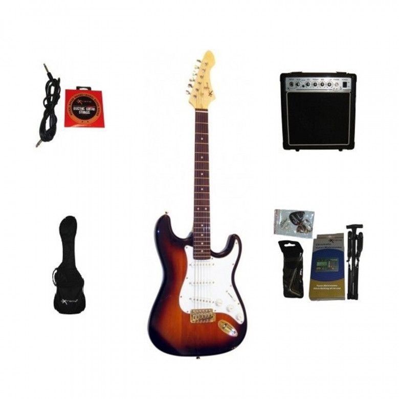 Guitar Pack SubBurst EG100 Chitarra Elettrica e Amplificatore