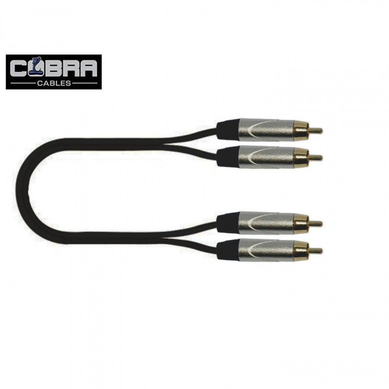 Cobra Cavo Hi-Fi PROLINE 2x Rca - 2X RCA , 6 mt