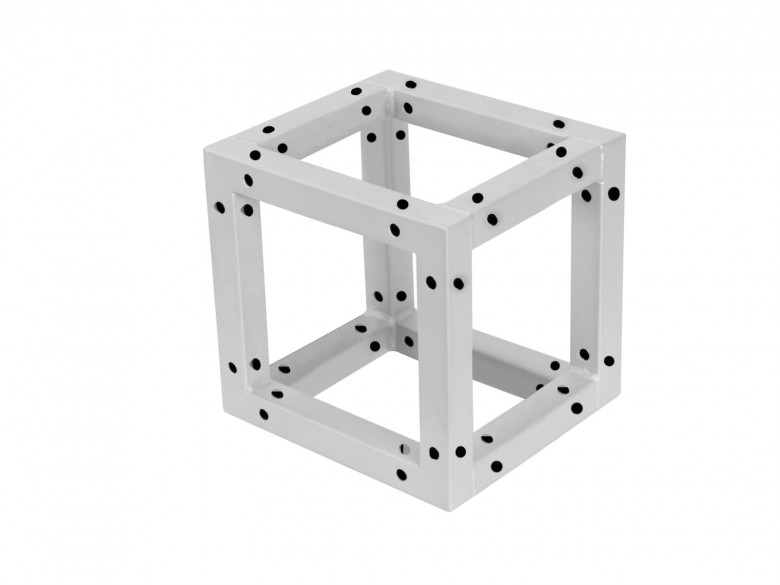 Decotruss Quad cubo per giunti angolari | Silver