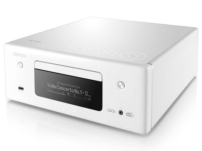Denon CEOL N11DAB sintoamplificatore CD di rete Hi-Fi | White