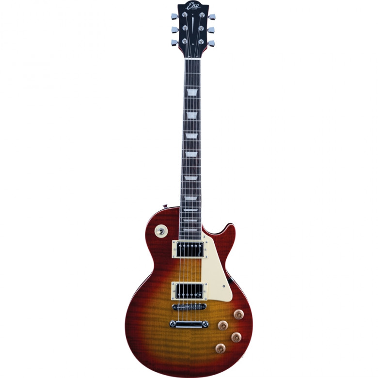 Eko VL-480 chitarra elettrica | Aged Cherry Sunburst Flamed