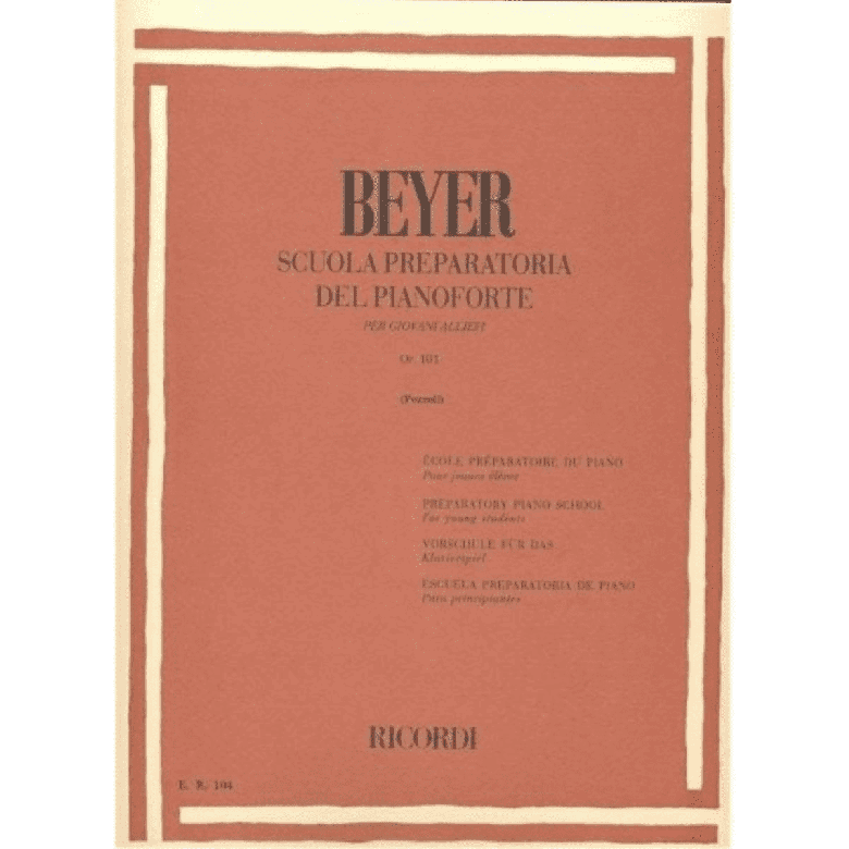 Scuola preparatoria del pianoforte Op.101 F.Beyer
