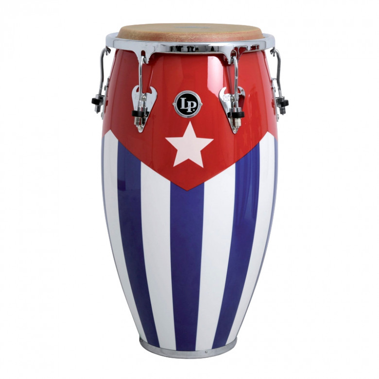 Latin Percussion Congas Matador 11 3/4" Cuban Flag