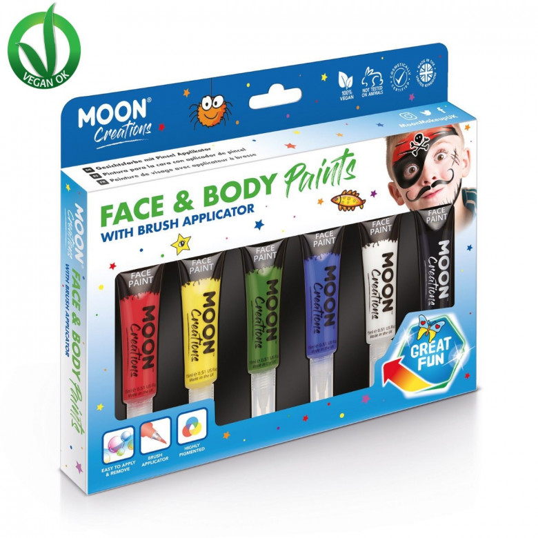 Moon Body Painting colori Serie Primary