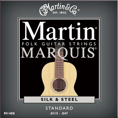 Martin &Co M1400 Muta per Chitarra Folk Silk&Steel 