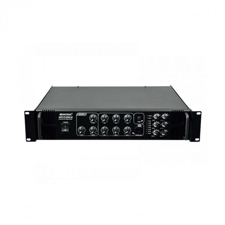 Omnitronic MPVZ-250.6 amplificatore di potenza