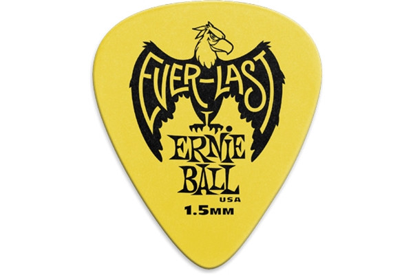 Ernie Ball plettri Everlast Yellow 1.5 mm | 12pc