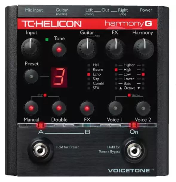 Processore voce TC Helicon Voicetone Harmony G