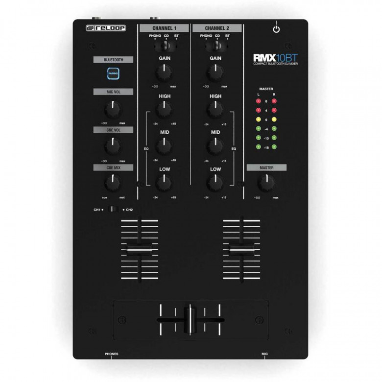 Reloop RMX-10BT Mixer DJ Bluetooth