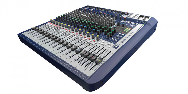 Soundcraft Signature 16 mixer analogico con effetto Lexicon