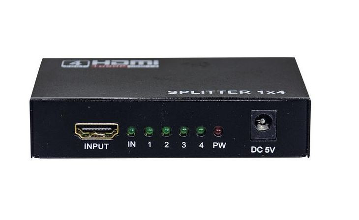Splitter HDMI 1 In x 4 Out 1080p