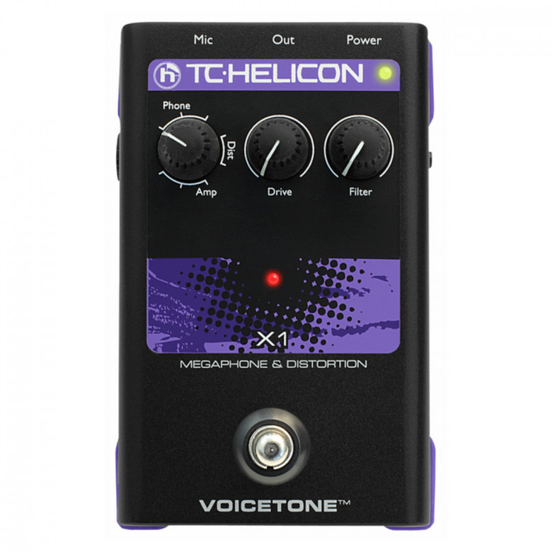 Processore TC Helicon Voicetone X1