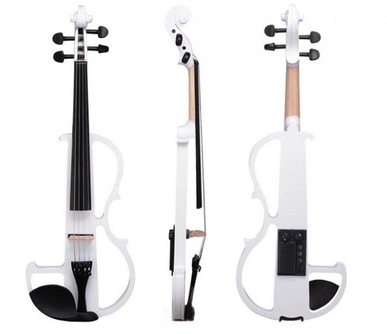 Violino elettrico 4/4 silent cw Sotendo | White