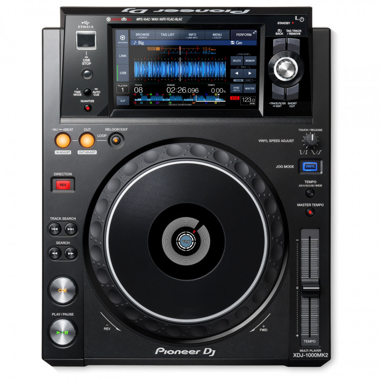 Lettore Pioneer XDJ-1000MK2 Touch Screen USB