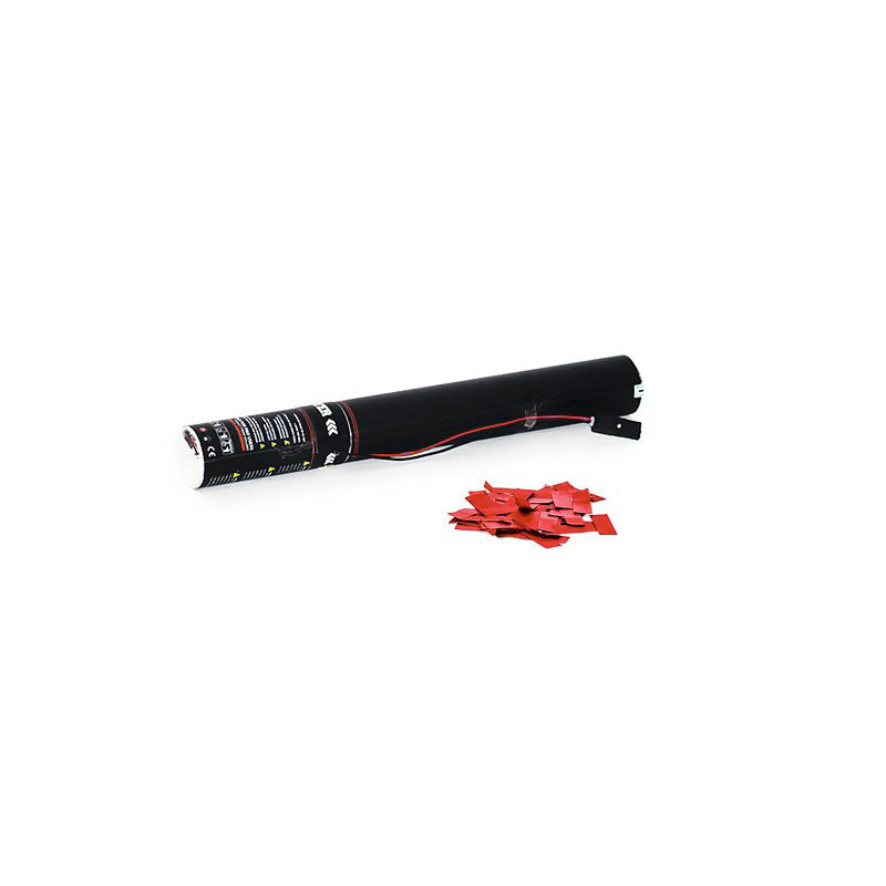 TCM FX ricarica per cannone spara coriandoli 50 cm, Rosso