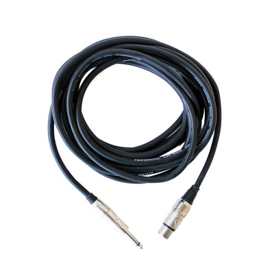 Pro Cables XLR F - JACK 6.35 Mono Cavo Microfonico 3m