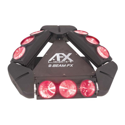 AFX 9BEAM-FX effetto luce spider RGBW