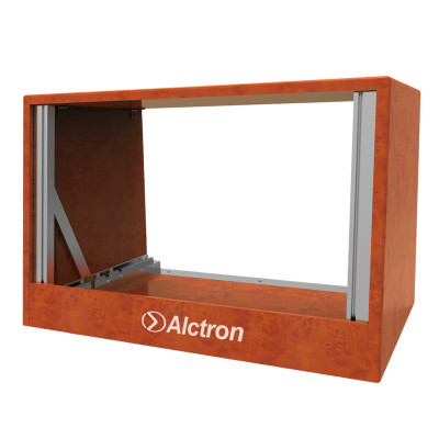 Alctron GC19 rack da studio con finitura in legno | 6 unità
