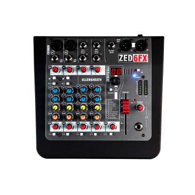Allen & Heath ZED-6FX Mixer analogico con effetti