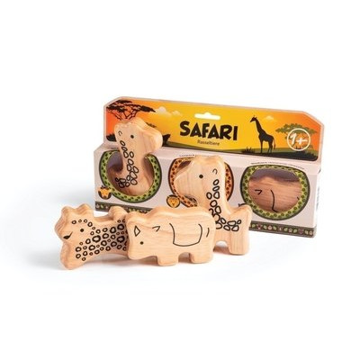 Campanilla Set Safari Animal Shakers Percussioni per bambini 