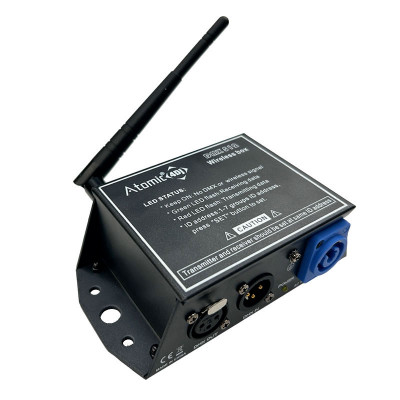 Atomic4DJ DMX512 Wireless Box ricetrasmettitore WDMX