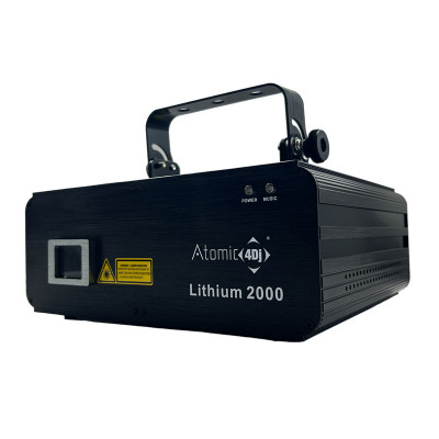 Atomic4DJ Lithium 2000 laser RGB 2 W