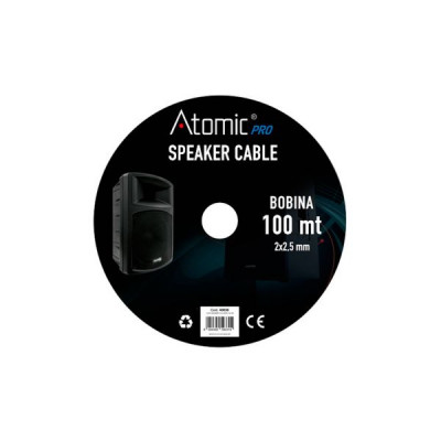 Atomic Pro cavo Speaker 2X2,5mm - 100mt