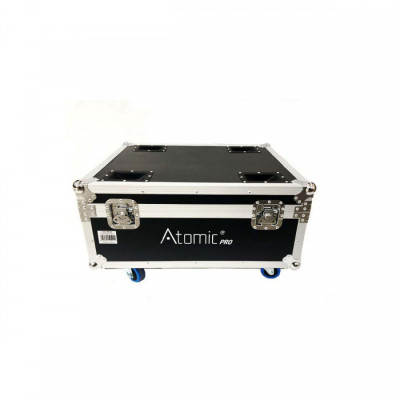 Atomic Pro flightcase per 10 spot 1606 RGBWA-UV IP65