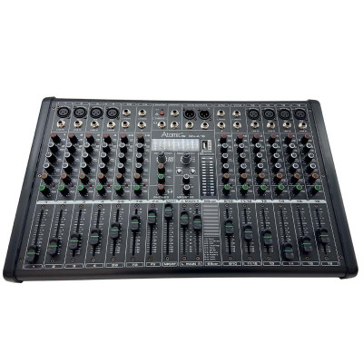 Atomic Pro Mix-A 16 mixer 16 canali con effetti, Bluetooth e USB