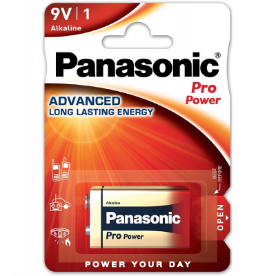 Batterie Panasonic Alkaline 9V
