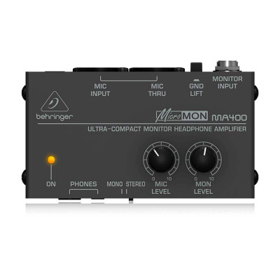 Behringer MICROMON MA400 amplificatore cuffie monitor