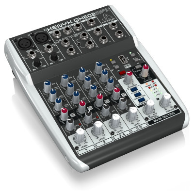 Behringer XENYX QX602MP3 Mixer a 6 input con lettore MP3