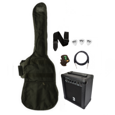 Rock Pack - Set completo di accessori per chitarra elettrica