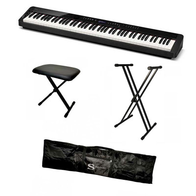 Casio PX-S1100 Super Kit pianoforte con panca, stativo e borsa | Black